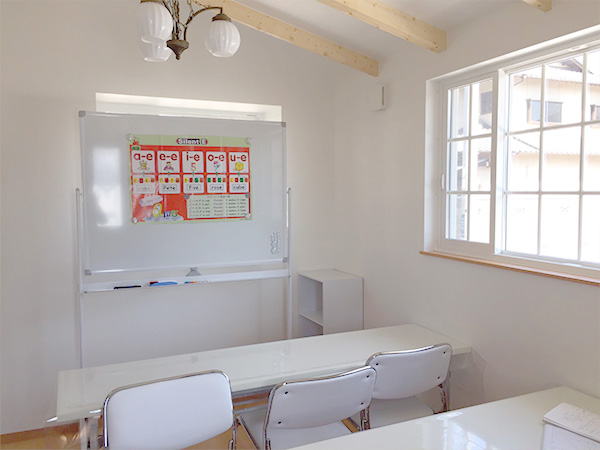 教室の入り口です。